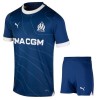 Maillot de Supporter Olympique de Marseille Extérieur 2023-24 Pour Enfant